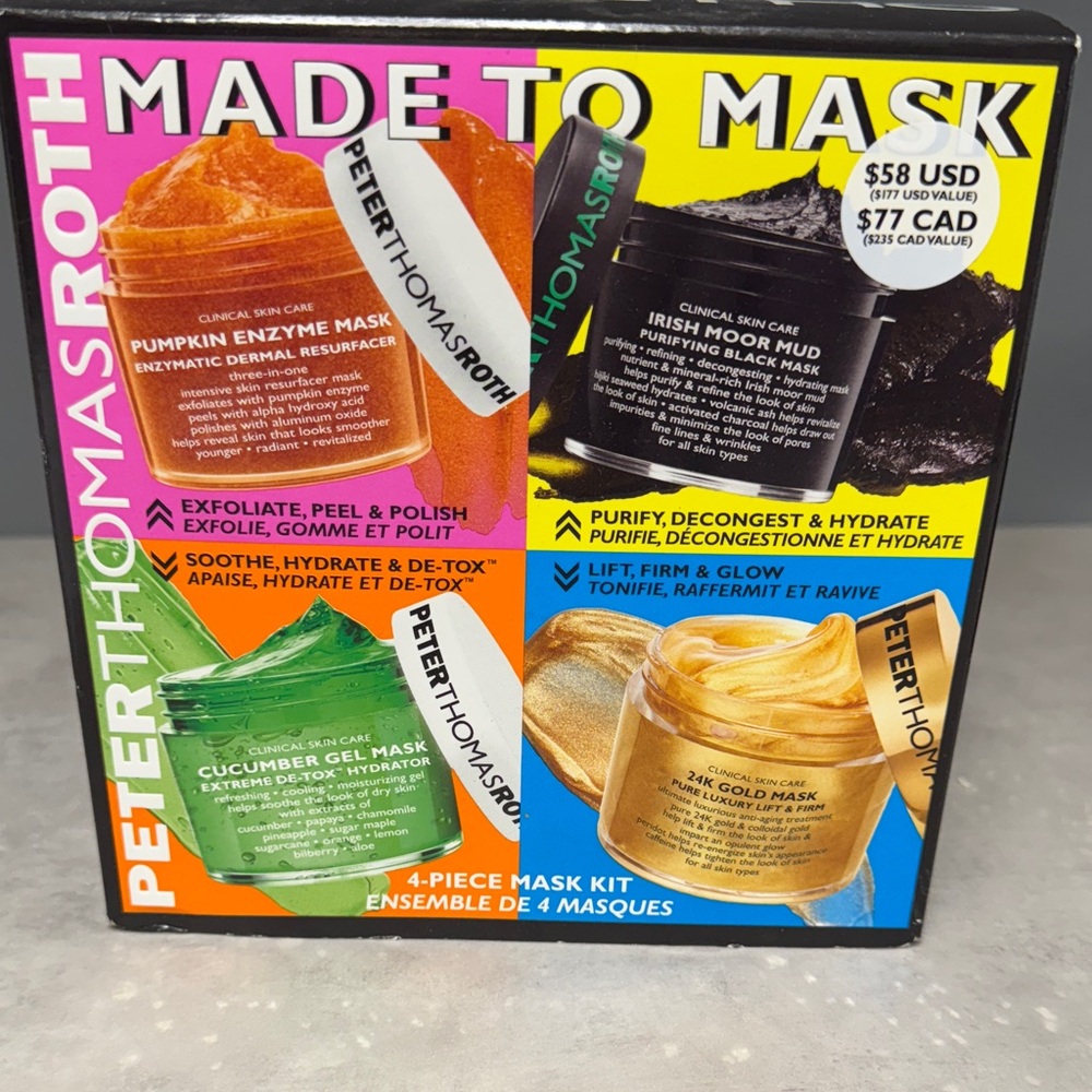 Peter Thomas Roth Vibrant Mask Collection